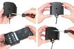 Uchwyt uniwersalny regulowany do smartfonów bez futerału oraz w futerale lub etui o wymiarach: 70-83 mm (szer.), 2-10 mm (grubość) z wbudowanym kablem USB-C oraz ładowarką samochodową (2)