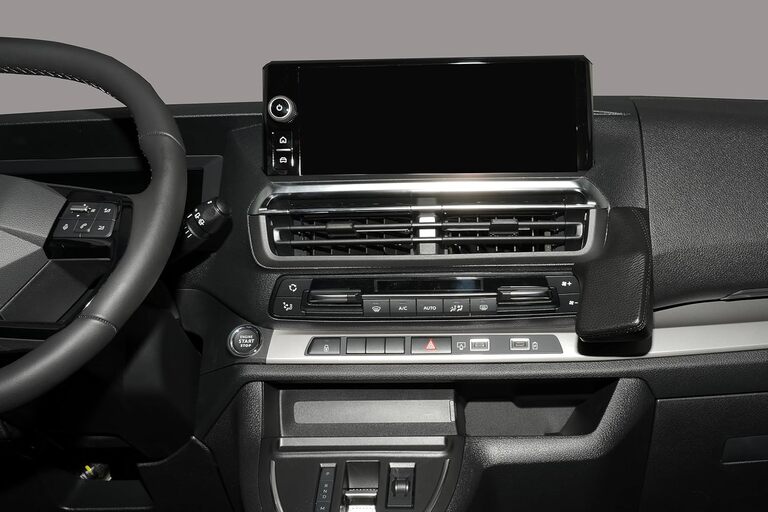 Uchwyt na telefon KUDA Citroën Jumpy/Spacetourer oraz Peugeot Expert/Traveller i FIAT Scudo od 2024 roku (2)